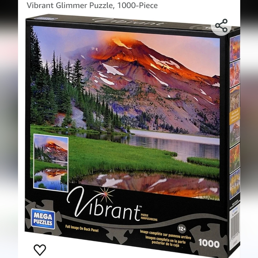 Vibrant Like New Mega Puzzle 1000p
